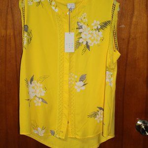 A New Day Floral Blouse